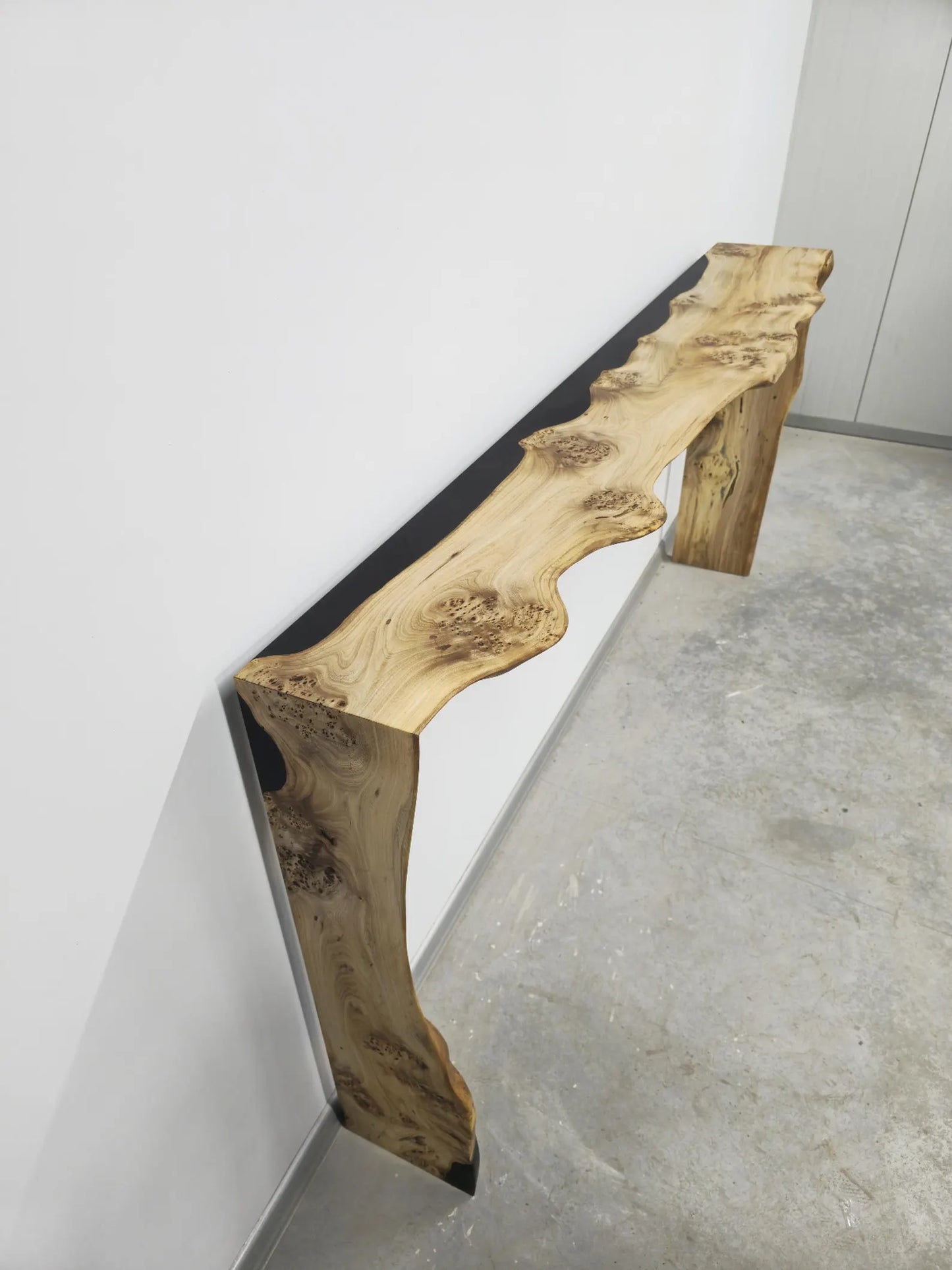 Table console cascade moderne