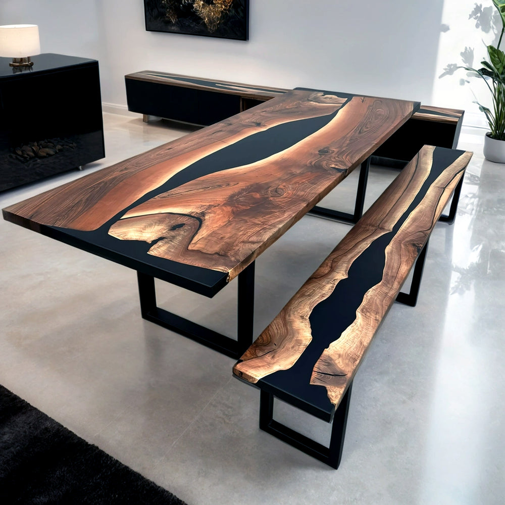 ER Casa: Custom Wood Furniture, Epoxy Resin River Tables and Cabinets