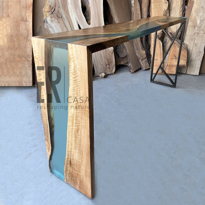 Table console cascade moderne