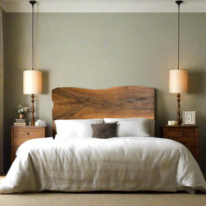 Wood Slab King Headboard