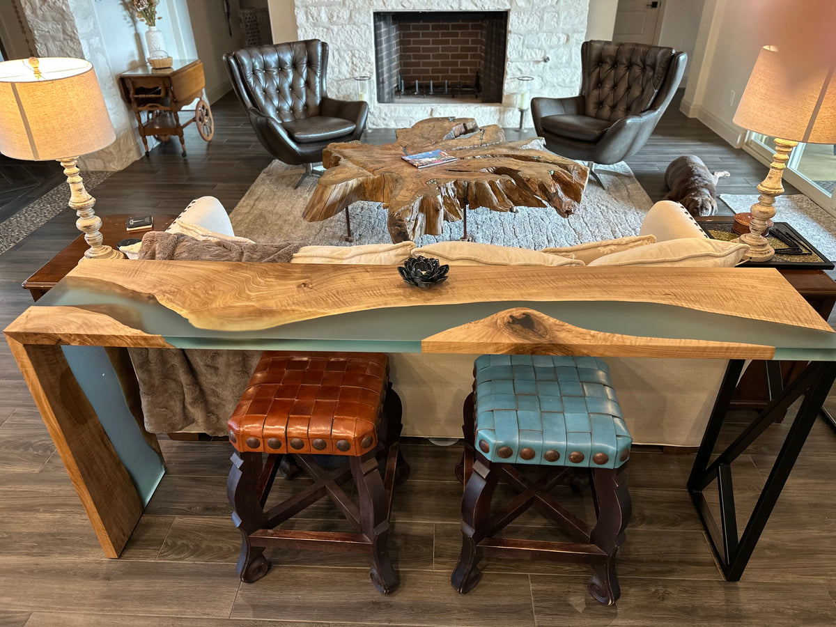 ER Casa: Custom Wood Furniture, Epoxy Resin River Tables and Cabinets