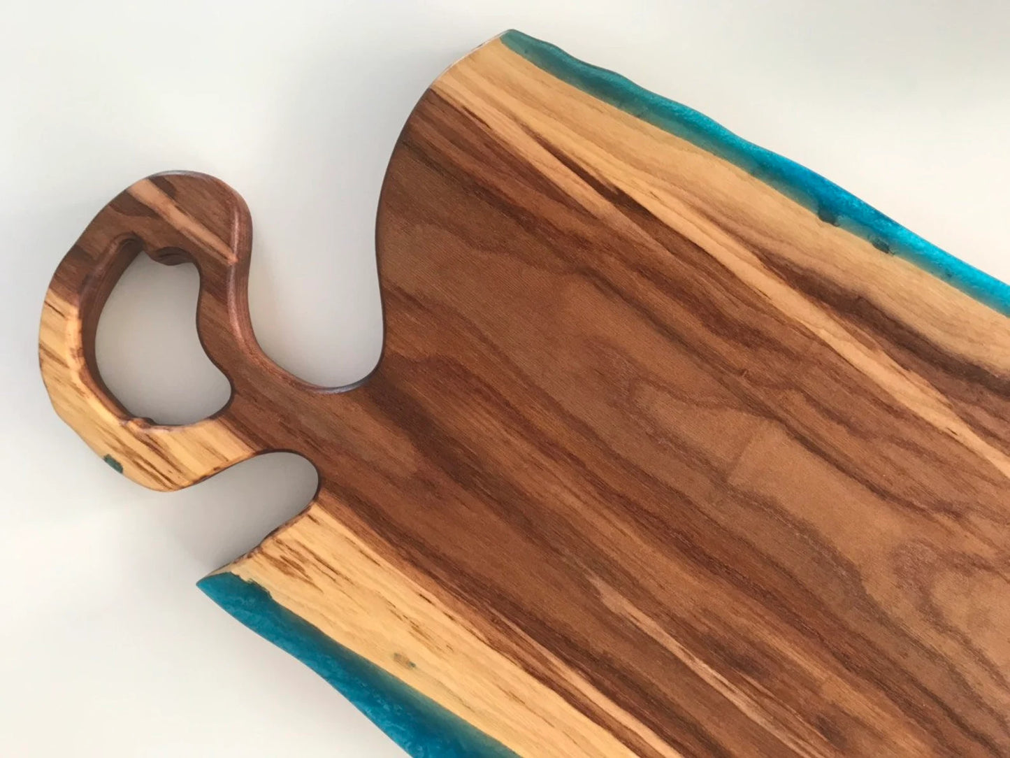 Elm & Blue Epoxy River Charcuterie Board