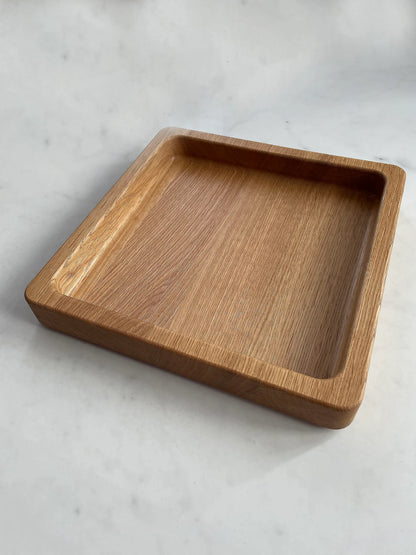 Dalle en bois de noyer et buffet époxy