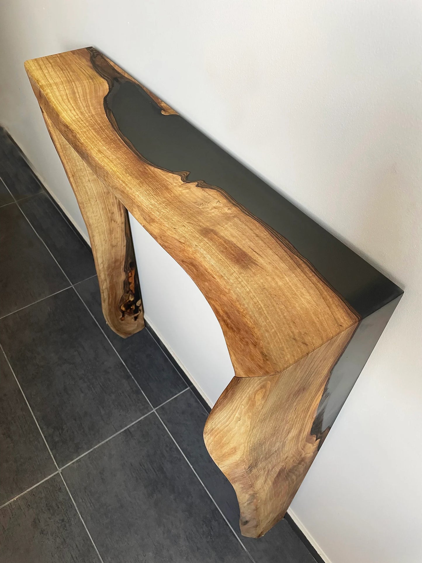 Table console cascade moderne