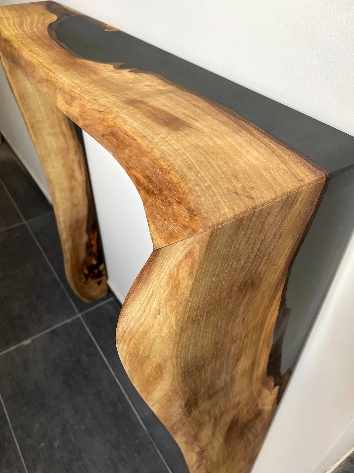 Table console cascade moderne