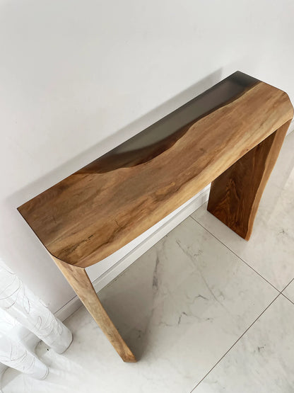 Table console cascade moderne