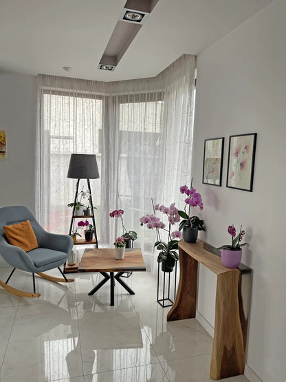 Table console cascade moderne