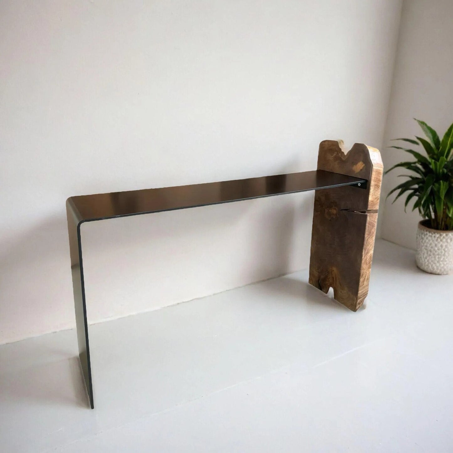 Table console cascade moderne