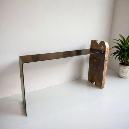 Table console cascade moderne