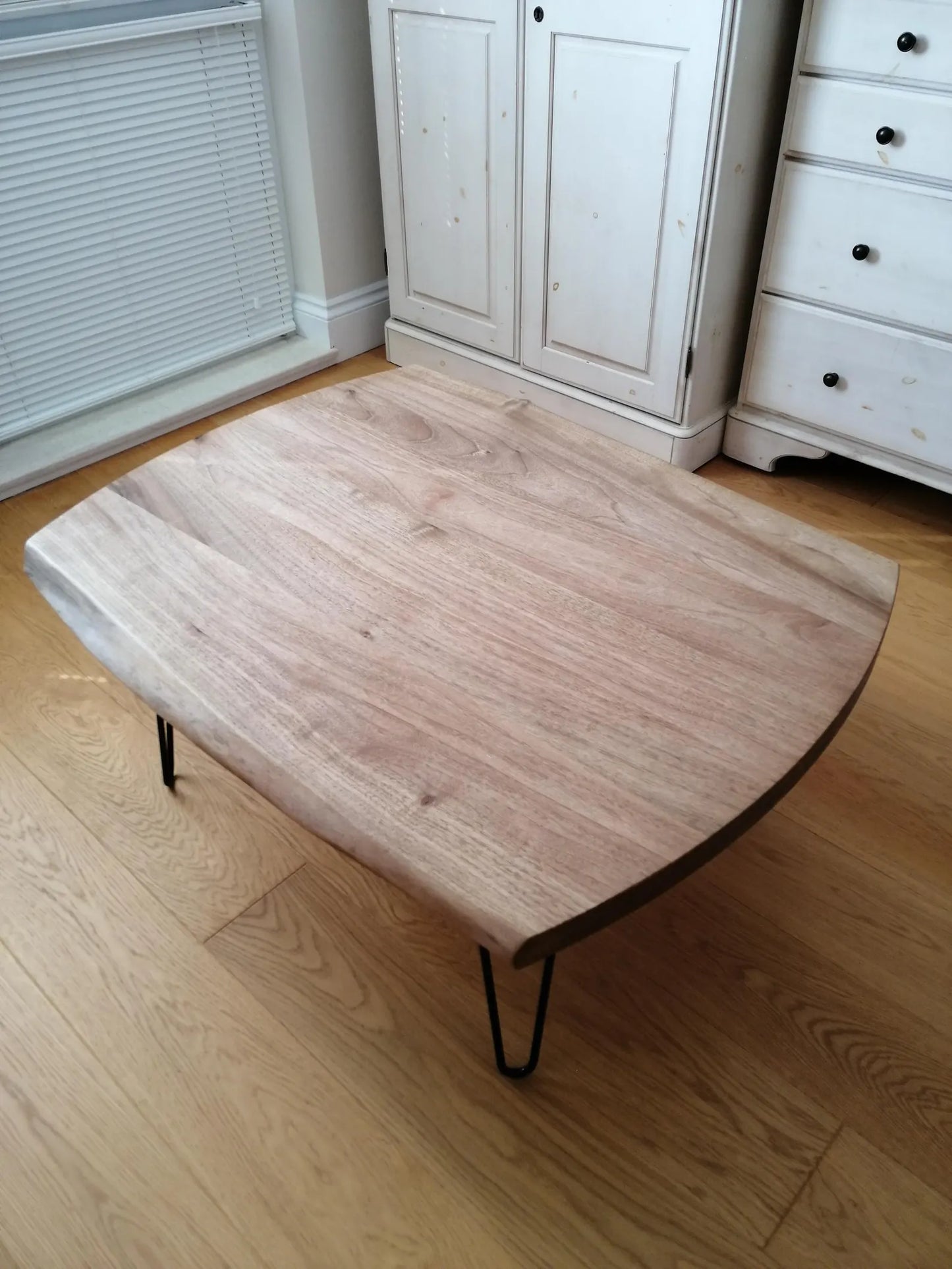 Children Kids Activity Walnut Wood Table