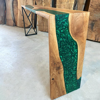Table console cascade moderne