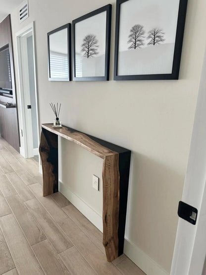 Table console cascade moderne