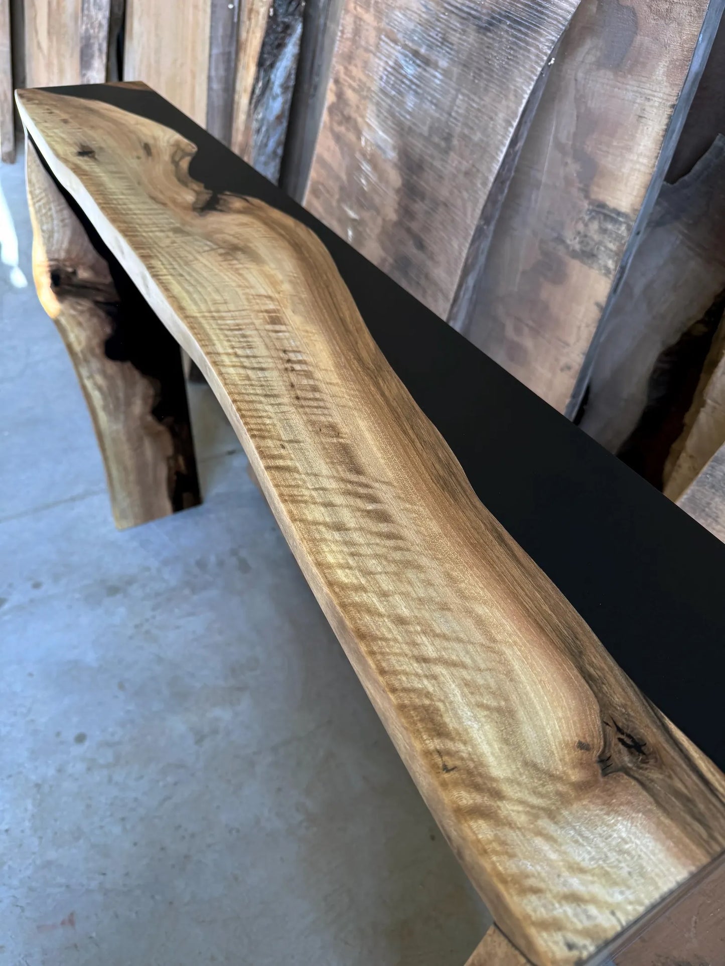 Table console cascade moderne