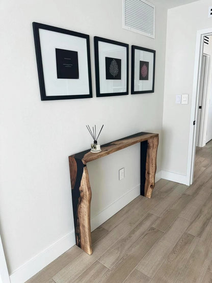 Table console cascade moderne