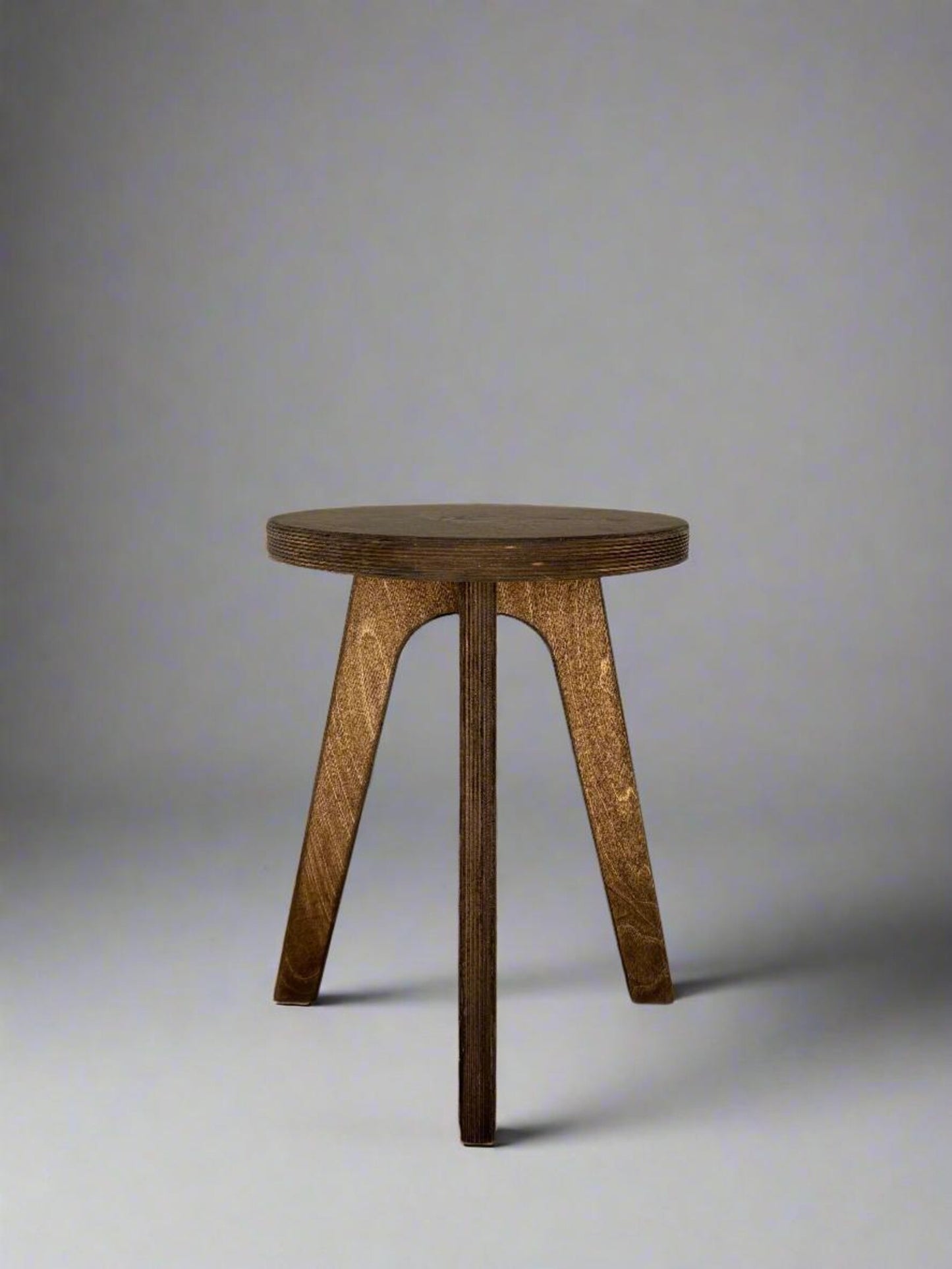 Table d'appoint en résine époxy verte