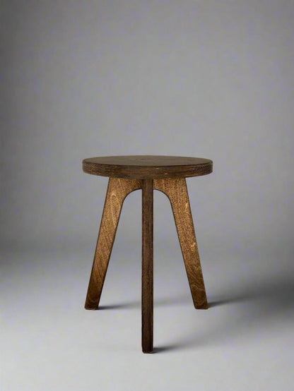 Table d'appoint en résine époxy verte