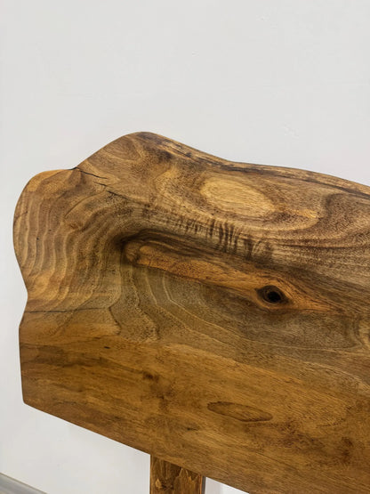 Table d'appoint en résine époxy verte