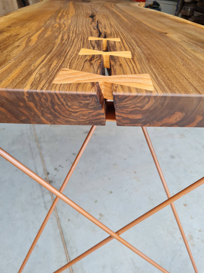 Solid Wood Raw Edge Slab Desk